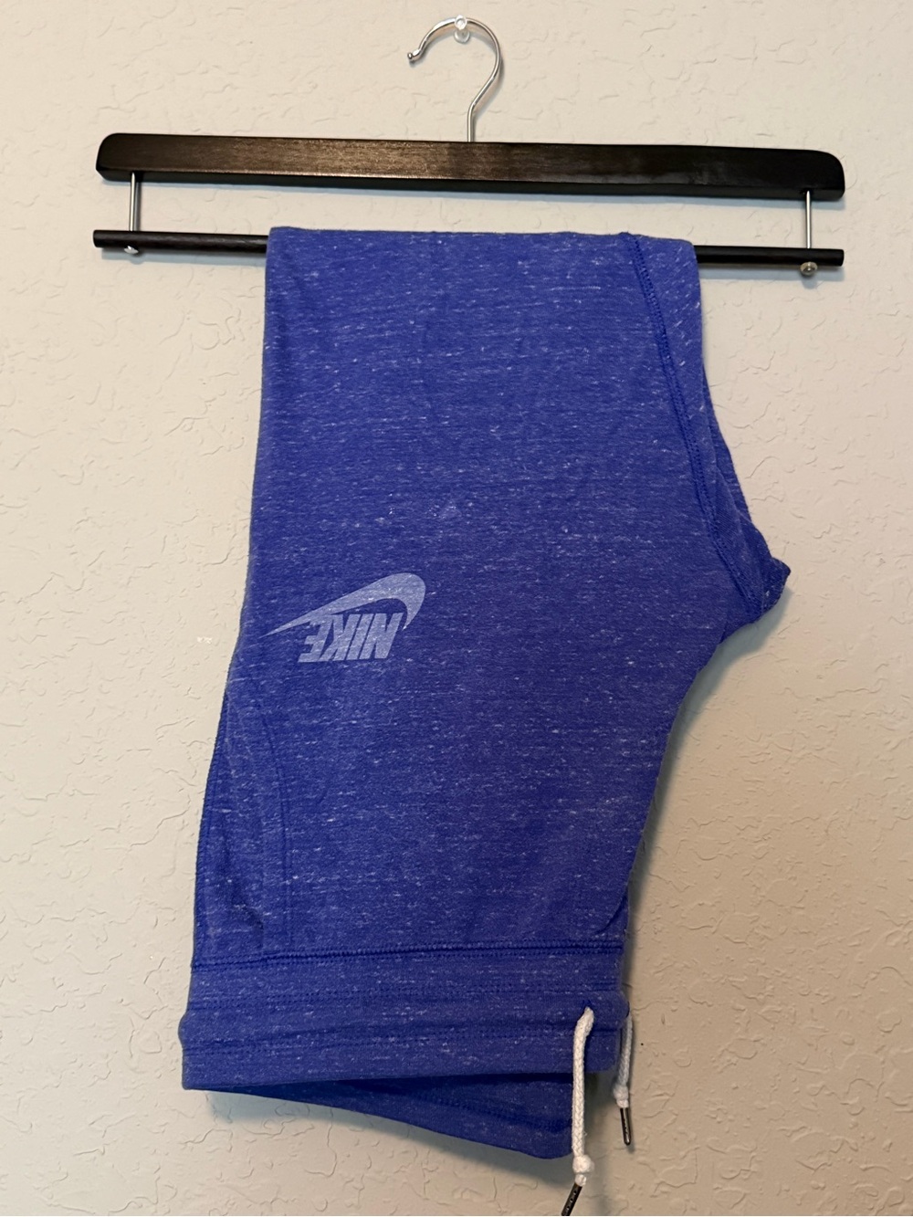 Nike Girls' Royal Blue Heather Joggers with Drawstring